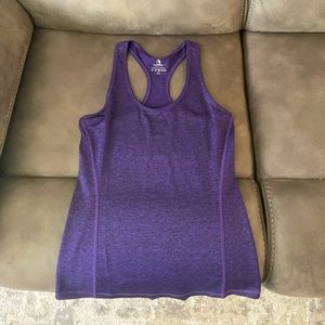 Purple Racerback Workout Tank